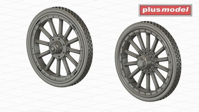 Plus model 1:35 DP3030 Canadian MG carrier wheels pattern A