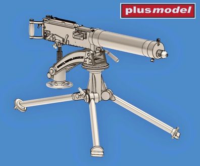 Plus model 1:35 DP3041 Machine gun Vickers pattern B