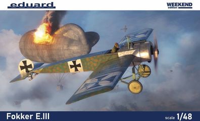 Eduard Plastic Kits 1:48 Fokker E. III 1/48 Weekend Edition