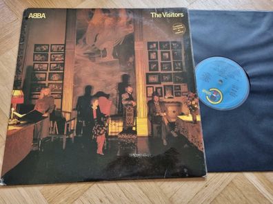 Abba-The Visitors LP-2 tracks SUNG IN Spanish!! Schallplatten