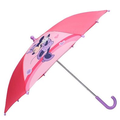 Disney Minnie Mouse Kinder-Regenschirm Stockschirm – Stilvoller Schutz bei Regen,