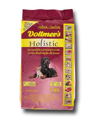 Vollmer´s Hunde Trockenfutter Hundevollnahrung Holistic