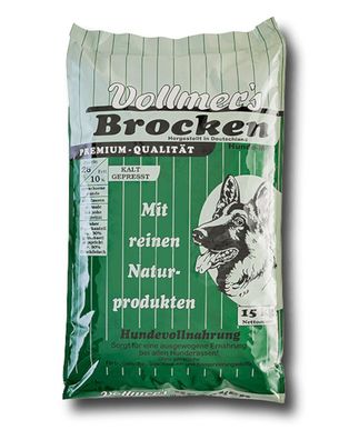 Vollmer´s Hunde Trockenfutter Alleinfutter Brocken