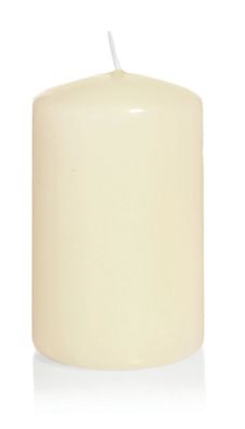 16x Wiedemann 218117.003 Stumpenkerze - 120 x 60 mm, elfenbein