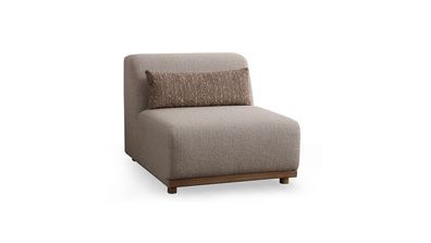 Sofa 4 Sitzer Wohnzimmer Ecksofa Stoffsofa Polstersofa Couch Sofa Beige