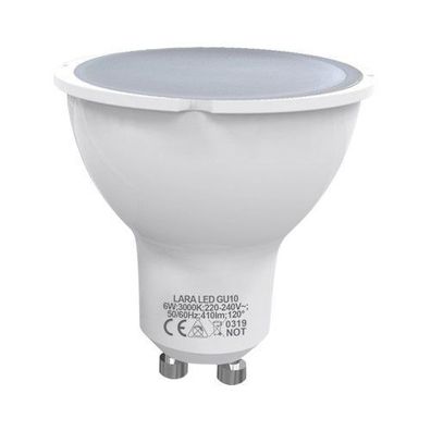 LED Leuchtmittel GU10 6W 3000K LARA LED Spot Birne Leuchte