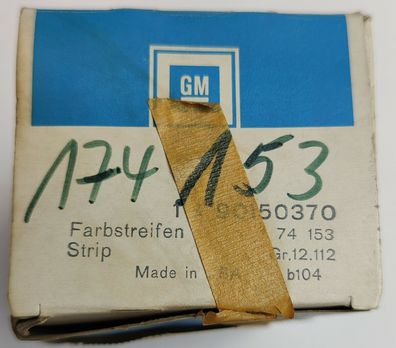 Original Opel Folie "Sport" Schriftzug 174153 GM 90150370 Manta-B Ascona-B