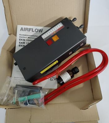 Airflow EKM 1000 Kontaktmanometer 17001 1,5bar 230V 50Hz komplett