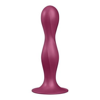 Satisfyer Double Ball-R Dildo mit Geishakugeln Rot, 1 Stück