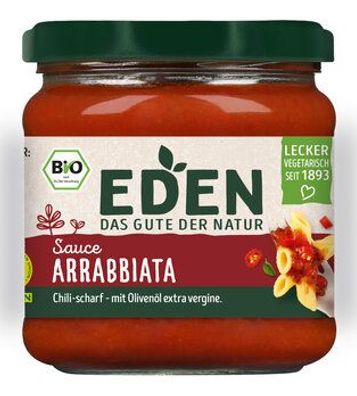 EDEN 3x Sauce Arrabbiata Bio 375g