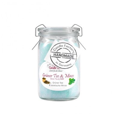 Candle Factory Baby Jumbo Grüner Tee und Minze Duftkerze Dekokerze 308095