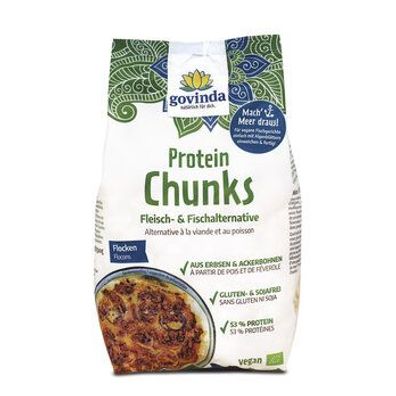 Govinda Bio Protein Chunks, Flocken 125g