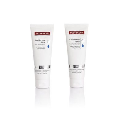 Pedibaehr Karitecreme forte mit Panthenol 2x 125 ml Tube