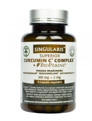 Singularis Superior Curcumin-Komplex + Bioperin, 70 Kapseln