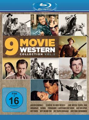 9 Movie Western Collection Vol. 2 (Blu-ray) - - (Blu-ray Vid