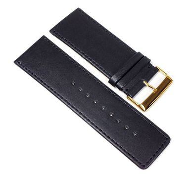 Beach Uhrenarmband Ersatzarmband Kalbsleder X-Breit schwarz 23331G