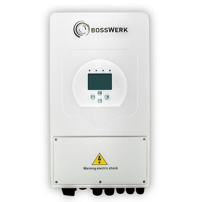 Bosswerk Hybrid-Wechselrichter 3600W mit 0% MwSt nach §12 Abs. 3 UstG