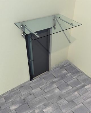 Glaszentrum Hagen - Typ/L 170x90cm Glasvordach Vordach Türvordach VSG