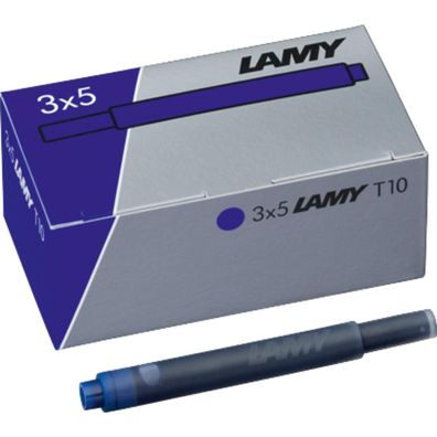 Lamy Tintenpatrone T10 1238202 bl 3x5St