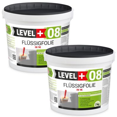 Flüssigfolie in 1K 14Kg Dichtfolie Abdichtfolie Abdichtung Bad Dusche Küche L + 08