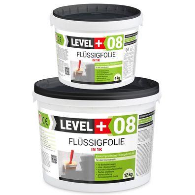 Flüssigfolie in 1K 16Kg Dichtfolie Abdichtfolie Abdichtung Bad Dusche Küche L + 08
