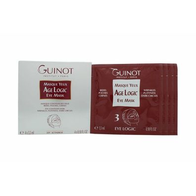 Guinot Masque Yeux Age Logic Augenmaske Set 4 x 5.5ml Sachet