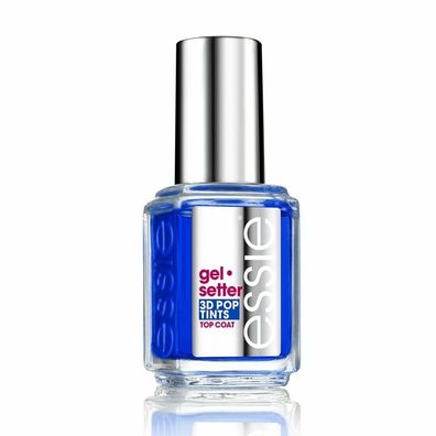 Gel Setter Top Coat Nail Strengthening Lacquer Blue 13.5 ml