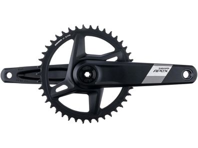 SRAM Kettenradgarnitur "Apex 1" 1-fach, DUB, Wide 42 Zähne, 172,