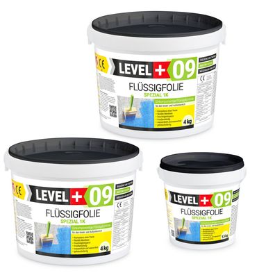 Flüssigfolie 9,5Kg Dichtfolie Abdichtfolie Abdichtung Balkon Keller Bad Dusche L + 09