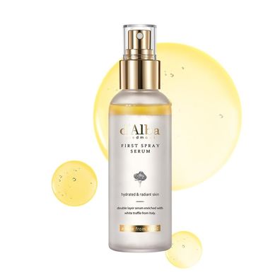 d´Alba First Spray Serum - Weißes Trüffel-Serum, feuchtigkeitsspendend, vegan, 100ml