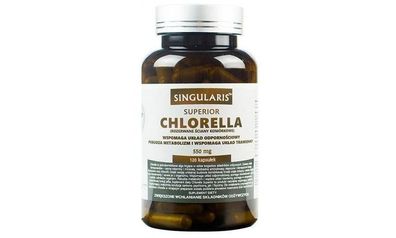 Singularis Premium Chlorella 120 Kapseln Hochdosiert