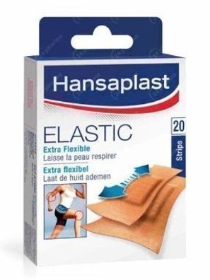 Hansaplast Elastic Wasserdicht Pflaster, 20 Stk