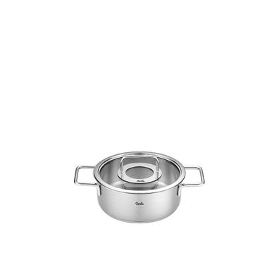 Fissler Fissler Pure Collection Bratentopf mit Glasdeckel 20 cm 086-125-20-000/0