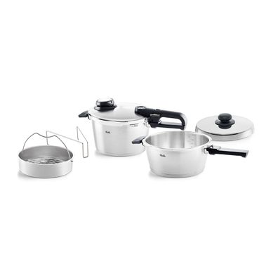 Fissler Vitavit® Premium ? 2-teiliges Schnellkochtopf Set 3,5 + 4,5 Liter 622-412