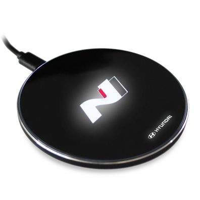 Original Hyundai Wireless Charger Smartphone Induktive Ladestation N Logo HMD00591