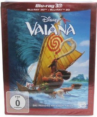 Vaiana - Das Paradies hat einen Haken - Walt Disney - 3D Blu-ray & 2D Blu-ray - OVP