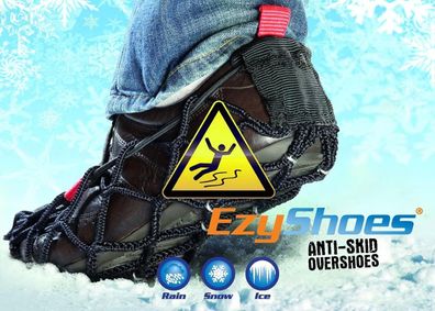 Ezy Shoes ®, chneeketten für Schuhe Gr.M 42 Michelin Ezy Technologie