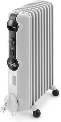 De'Longhi TRRS0920 Elektrischer Radiator 2000W weiß Öl Radiator