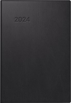 2024 Brunnen Taschenkalender8x11cm sw 2S/1WKunst