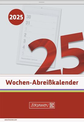 2025 Brunnen Wochenabreißkalender Nr.25