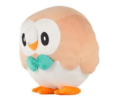 Pokemon Bauz Rowlet Plüsch Figur Stofftier Kuscheltier - Plush 21 cm NEU