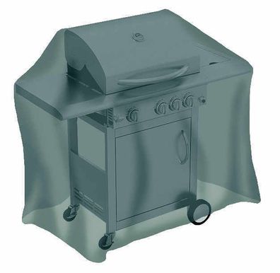 Tepro 8104 Universal Abdeckhaube - für Gasgrill mittel, schwarz