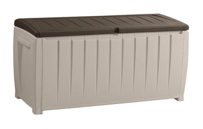 Keter 17198681 Auflagenbox NOVEL Storage BOX WITH SEAT 340 l