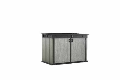 Keter 17204255 Mülltonnenbox Gartenbox Grande Store 2100 Liter