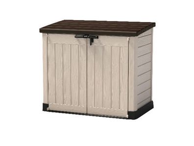 Keter Mülltonnenbox Gartenbox Store It Out MAX beige/braun