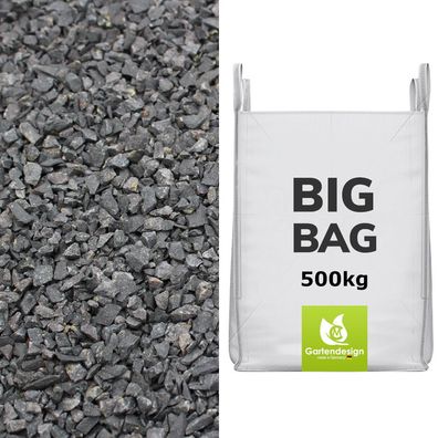 Basalt Splitt, 8/16mm, 500kg BigBag (Gr. 8/16mm)