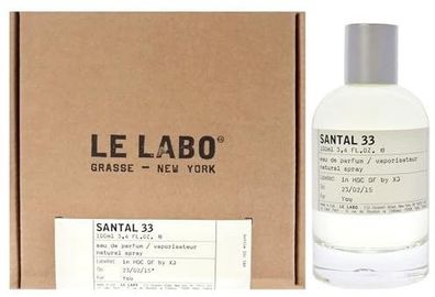 Le Labo Santal 33 Eau de Parfum Probe Abfüllung Duftprobe 2,5,10,20 ml