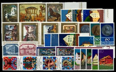 Liechtenstein Nr 692-722 postfrisch Jahrgang S0DF3C6