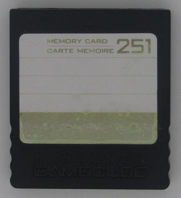 Memory Card Original Nintendo Gamecube NGC Speicherkarte