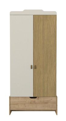 Kleiderschrank Jugendzimmer Moderne Möbel Weiß Holz Luxus Design Beige Schränke